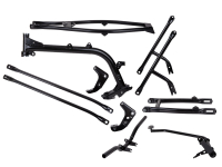 Simson S51 Enduro Rahmen komplett neu schwarz