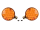 Simson S51 12V LED Blinker im Set - orange
