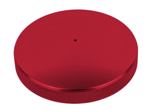 CNC Tankdeckel farbig eloxiert - V1 Rot