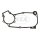 Mitteldichtung für Motor M53 Schwalbe Kr51/1, Star SR4-2 mit 1 Schraube an der Motoraufhängung