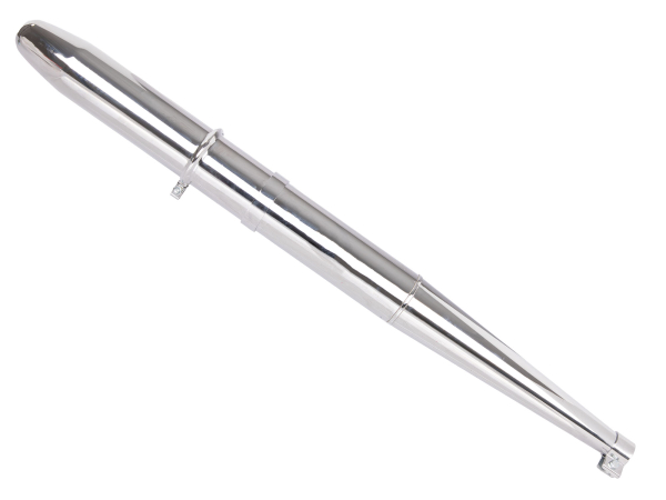 Simson Star Zigarren Ø 28 mm Auspuff verchromt - Spitztüte