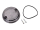 Schwarz Lichtaustritt, hinten für Blinker, rund, 8580.23-002/1 S51, S70, SR50, SR80