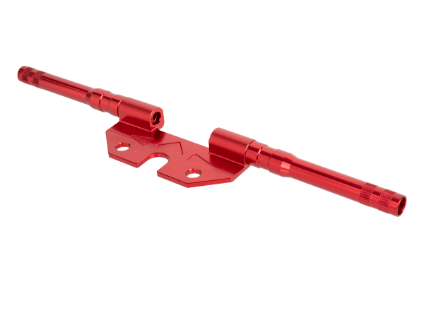CNC Alu-Aufnahme für hintere Blinker (10mm) | S50, S51, S70 Rot