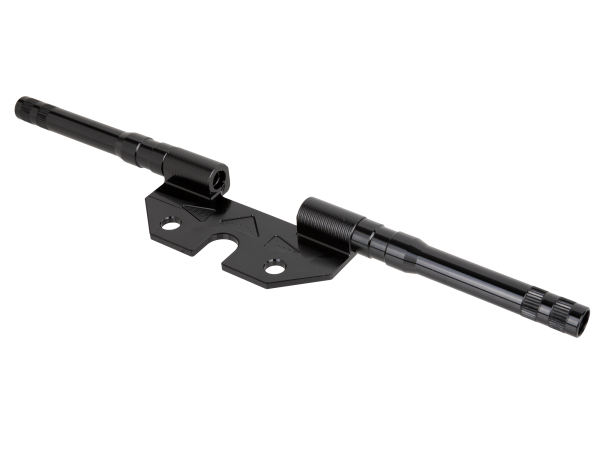 CNC Alu-Aufnahme für hintere Blinker (10mm) | S50, S51, S70 Schwarz
