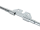CNC Alu-Aufnahme für hintere Blinker (10mm) | S50, S51, S70 Titan