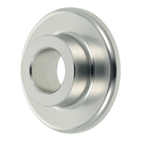 Alu Distanzbuchse Hinterradantrieb ohne Kettenkasten | Lager 6203 | KEBA eloxiert Aluminium Natur