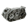 ML-MEGU Motorgehäuse M700 Tuning bis 20 PS Ø 54,1 mm silber beschichtet – Simson S70, SR80