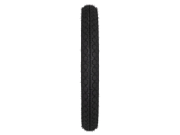Komplettrad 1,6x16 Zoll, Alufelge poliert + Chromspeichen, mit Heidenau-Reifen K36/1 fertig montiert