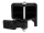Set Choke für S51, SR50, KR51/2 schwarz inkl. Kleinteile - Pfeil Logo