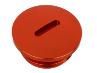 SET Verschlußschraube Alu orange mit O-Ringen S51, S53, S70, SR50, SR80, KR51/2