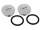 SET Verschlußschraube Alu chrom mit O-Ringen S51, S53, S70, SR50, SR80, KR51/2