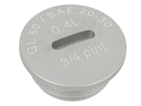 SET Verschlußschraube Alu silber matt mit O-Ringen S51, S53, S70, SR50, SR80, KR51/2