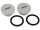 SET Verschlußschraube Alu silber matt mit O-Ringen S51, S53, S70, SR50, SR80, KR51/2