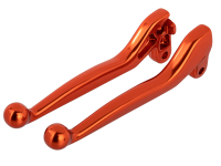 Handhebel Aluminium orange Eloxiert für S51, SR50 mit Bremslichtkontakt