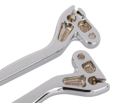 Handhebel Aluminium verchromt für S51, SR50 mit Bremslichtkontakt