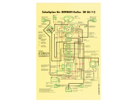 Schaltplan Farbposter (40x60cm) SR50/1 C (12V, ohne...