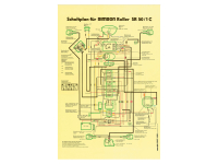 Simson Schaltplan für SR50/1 C (12V, ohne E-Start)