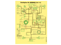 Simson Schaltplan für S51/1 C