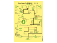 Simson Schaltplan für S51/1 B