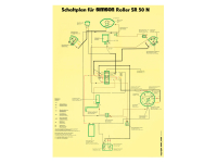 Simson Schaltplan für SR50 N