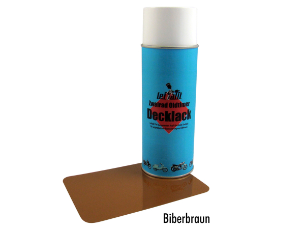 Spraydose Decklack Leifalit (Premium) Biberbraun 400ml