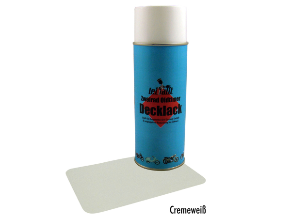 Spraydose Decklack Leifalit (Premium) cremeweiß 400ml  ( S51 comfort)