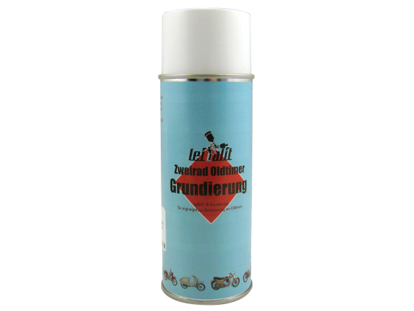 Spraydose Grundierfüller Leifalit (Premium) für Decklacke 400ml, Hellgrau Grundierung