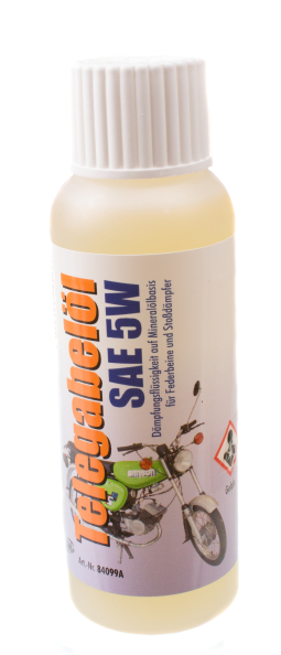 1x ADDINOL-Telegabelöl, SAE 5W passend für SIMSON-Telegabel Stoßdämpfer mineralisch, 100ml Dosierdose