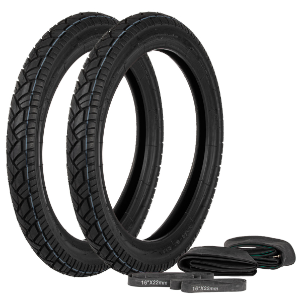 Set VRM 094 Reifen + Schläuche für Simson S51, Schwalbe