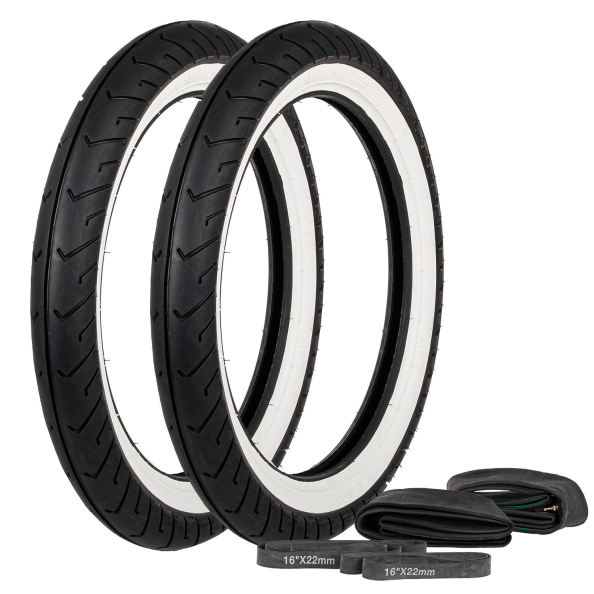 SET Weißwandreifen 2 3/4-16 f. Schwalbe, S51, Star, Habicht