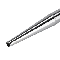 Auspuff verchromt für Roller SR50 und Schwalbe KR51/2 mit Schelle