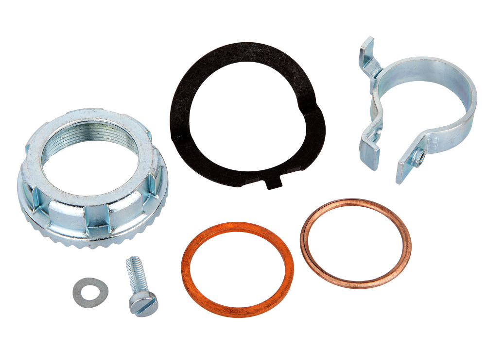 Set Krümmermutter m. Dichtungen für S50, Schwalbe, Star