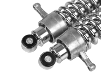 verlängerte Enduro Federbeine verchromt mit Gutachten S51, S50, S70