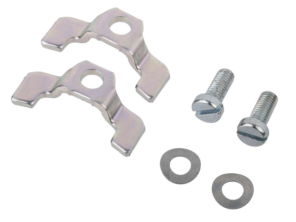 SET 2x Befestigungskrallen + Anbauteile Grundplatte Lichtmaschine/ Zündanlage