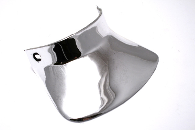 Schmutzschutz Plaste CHROM (Spritzschutz am Schutzblech) S50, S51,S70