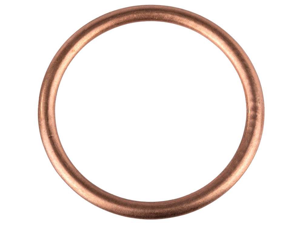 Krümmerdichtung ø 28x34 Fülldichtring verkupfert S50, S51, Schwalbe, SR4