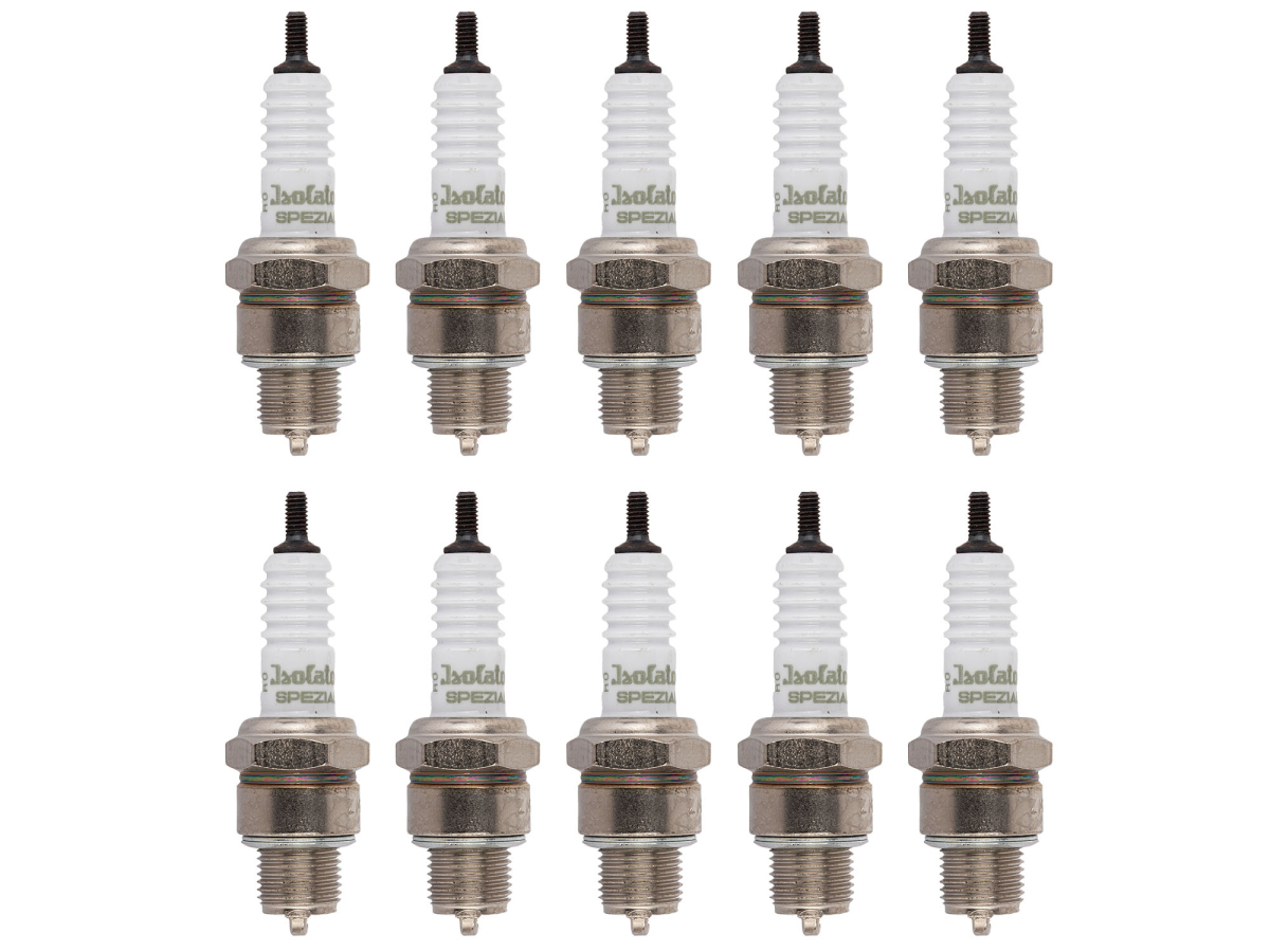 10 Stück Zündkerzen 260 Isolator Spezial von Beru für S51, Schwalbe, Habicht