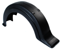 Schutzblech hinten schwarz für Roller SR50, SR80