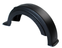 Schutzblech hinten schwarz für Roller SR50, SR80