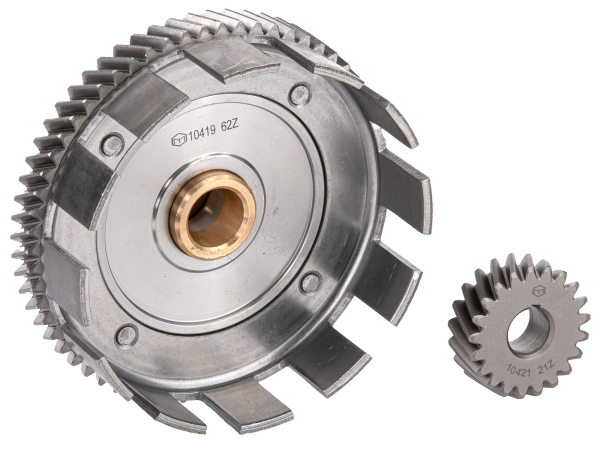 Set Kupplungskorb & Primärritzel für M741 Motor S70, SR80